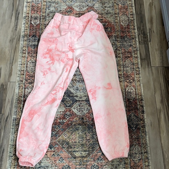 Anthropologie Pants - NWT Anthropologie sweat pants - pink tie dye!